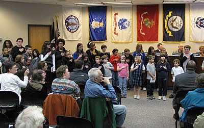 St. Mary's School Veterans Day Ceremony 2009