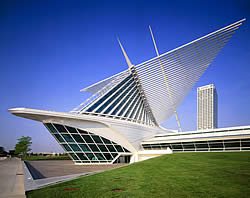 Santiago Calatrava’s Quadracci Pavilion at the Milwaukee Art Museum