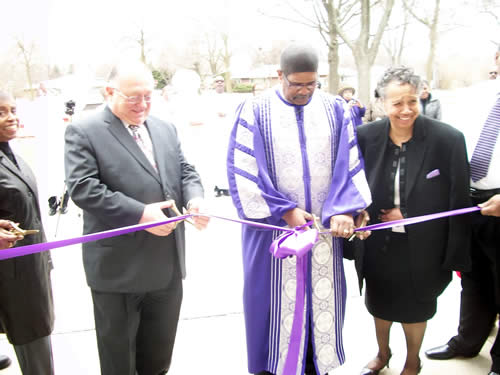 Church Ribbon Cutting