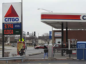 Citgo near $4.00 a gallon