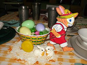 Rabbit and car