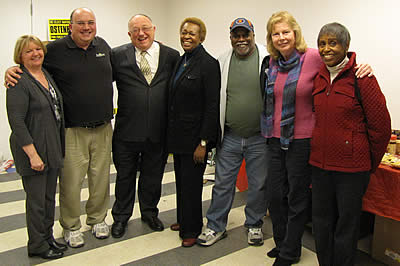 Mayor Ostenburg and Village Board