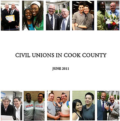 Civil Unions in Cook County, June 2011