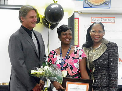 Keisha Houston, Rick Reinbold and Blondean Davis