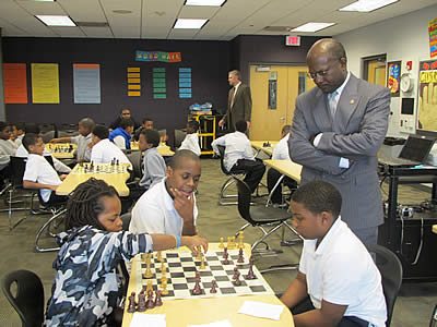 Al Riley's chess tournament at SD 159
