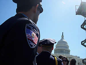 an officer in Washington, D.C.