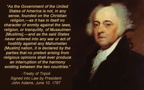 John Adams and the Treaty of Tripoli