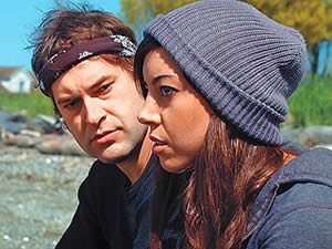 Mark Duplass and Aubrey Plaza in Safety Not Guaranteed