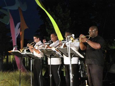 The trumpet line from Main Street Nights.