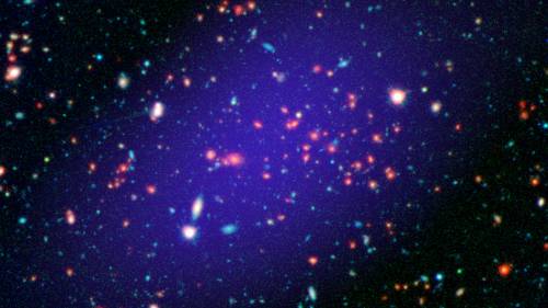 Galaxy cluster M00 J1142+1527 NASA