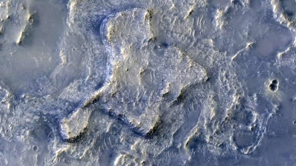potential Mars rover landing site from researchers