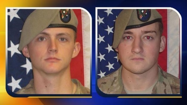 Sgt. Joshua P. Rodgers and Sgt. Cameron H. Thomas