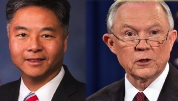 Rep. Lieu and Jeff Sessions