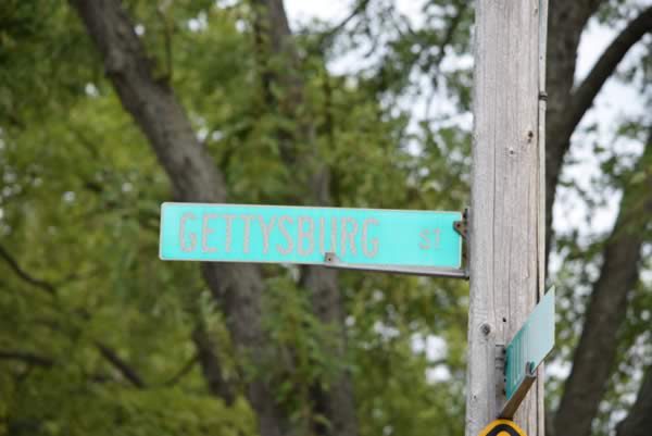 Gettysburg Street, Battle of Gettysburg, Gettysburg Address, Park Forest