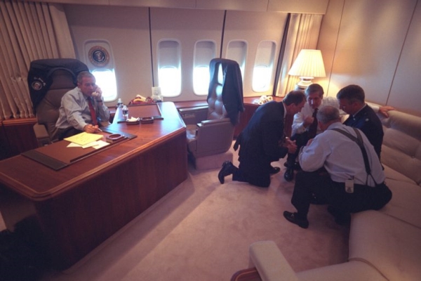 Air Force One conference