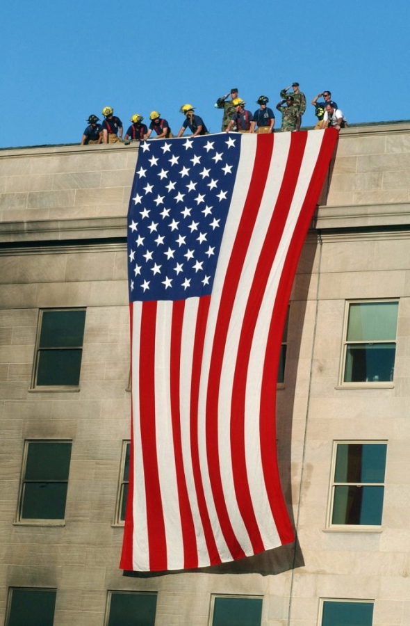 Flag at Pentagon