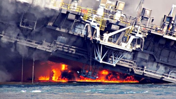 Offshore drilling accident