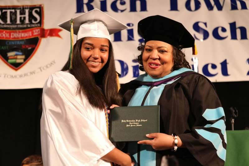 graduate, diploma, rehs, rich east high school, 2018