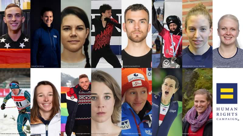 The openly LGBTQ athletes who competed at the 2018 Pyeongchang Winter Olympics.