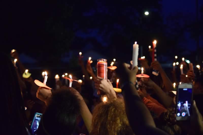 candles, vigil, Jaleel Drayton, #4Jaleel