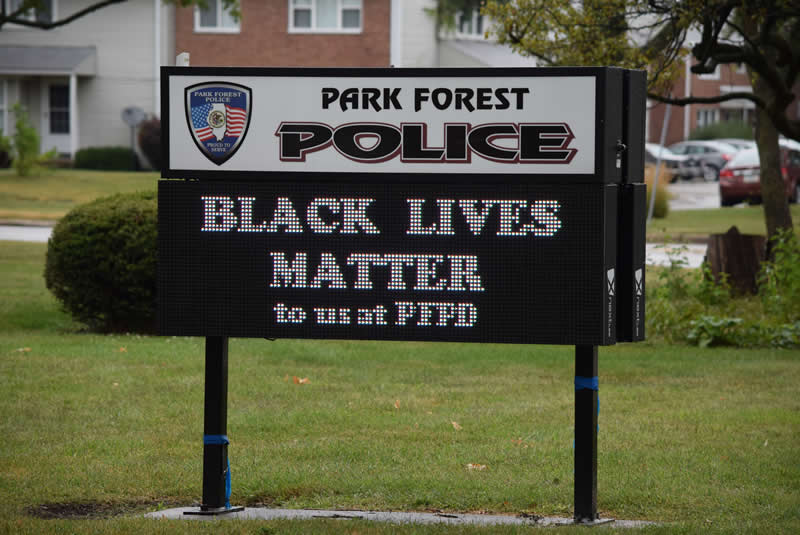 Black L:ives Matter to us at PFPD