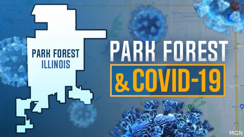 Park Forest and COVID-19, numbers of people vaccinated