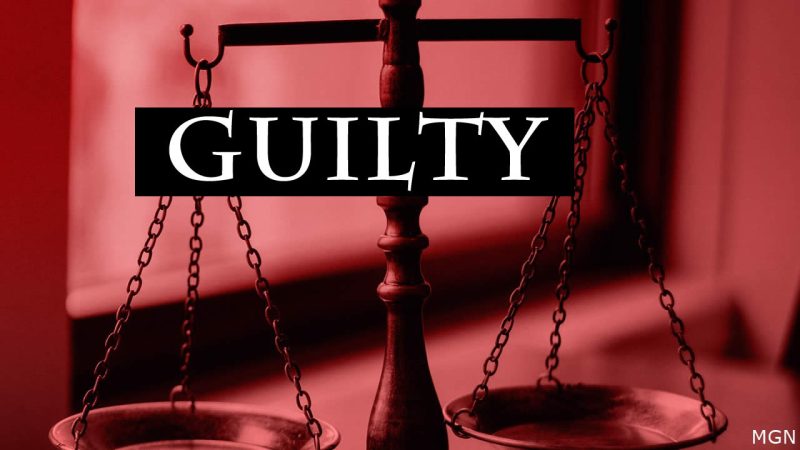 scales of justice, guilty, Portage man sentenced