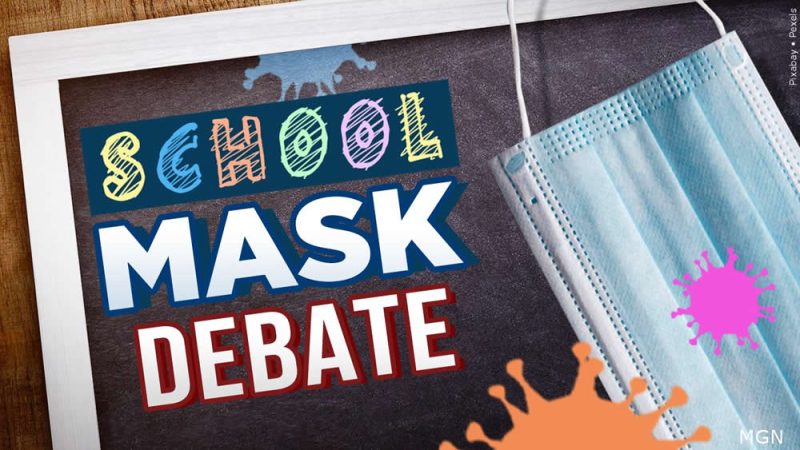 mask mandate, School mask debate