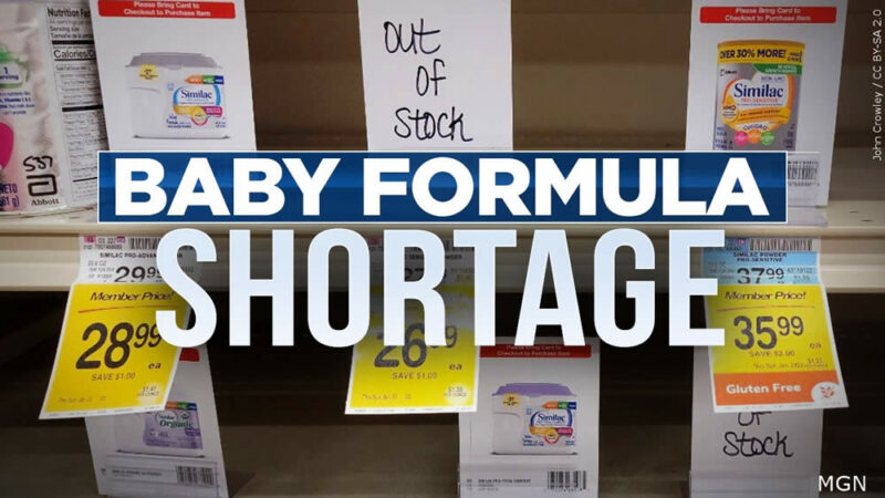 baby formula shortage