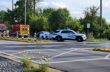two-car accident on Western Avenue