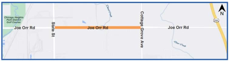transportation projects, Joe Orr Road