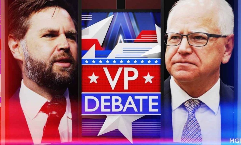 Tim Walz, JD Vance, VP Debate