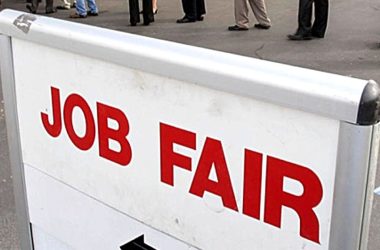 Job fair sign, annual job fair