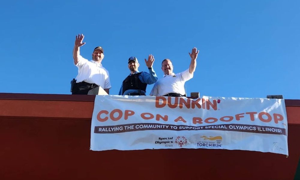 Reports beginning January 26, 2025, cops on a roof