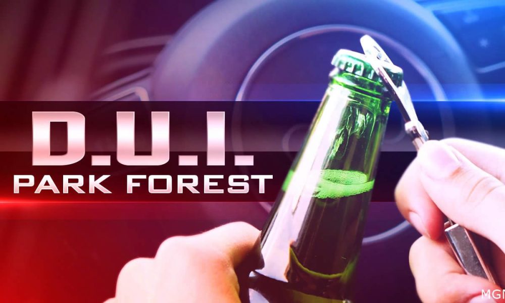 DUI Park Forest, how many cars?