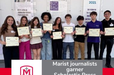 Marist student journalists