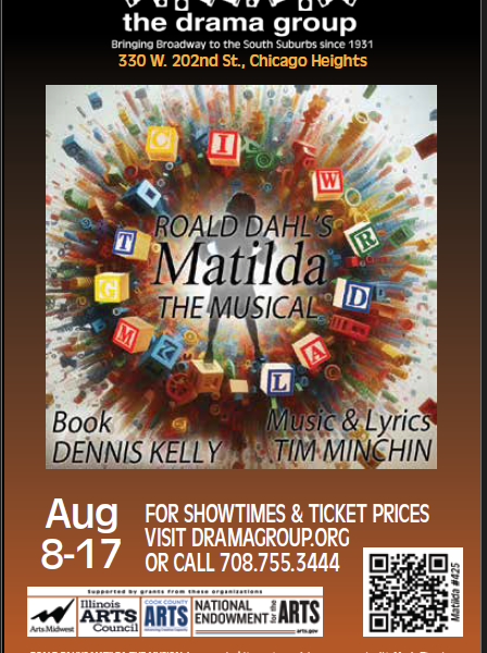 MATILDA banner for The Drama Group