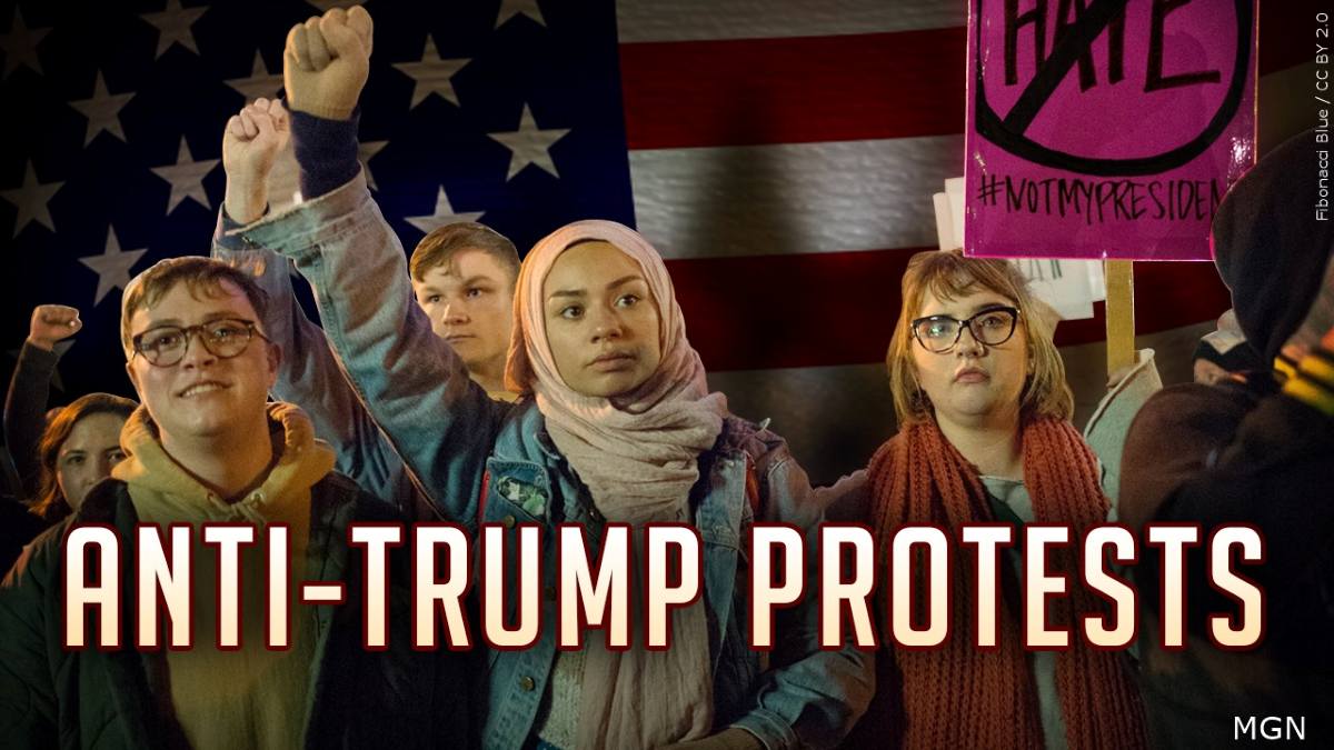 anti-trump protests