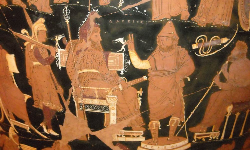 Darius listens to messengers, Authoritarian rulers