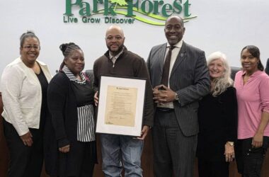 Julius Moore, Village Board, resolution, with reports of third arrest