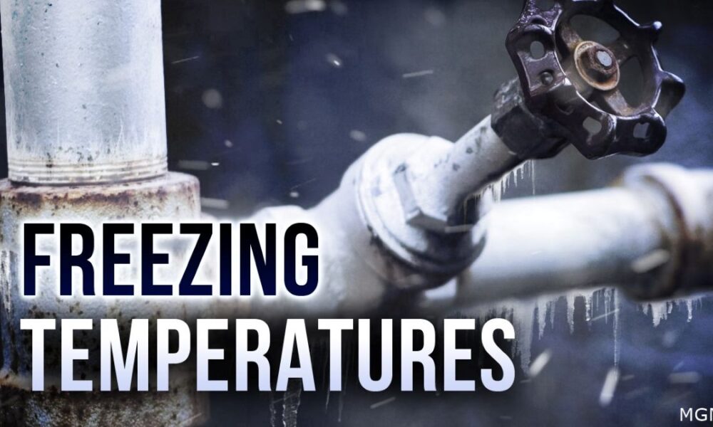 freezing temperatures, protect pipes from freezing