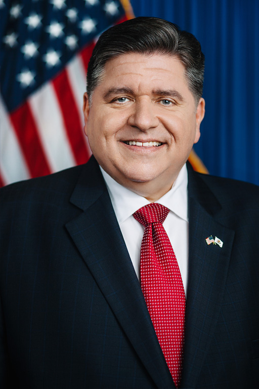 headshot of Illinois Governor JB Pritzker