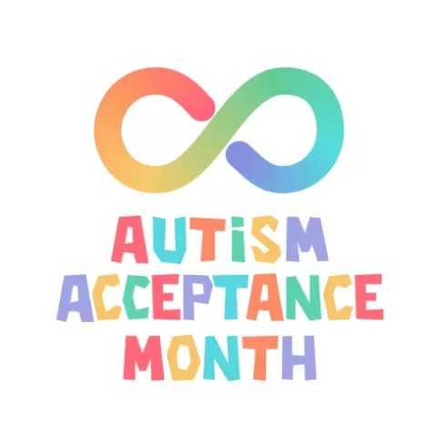 logo for Autism Acceptance Month