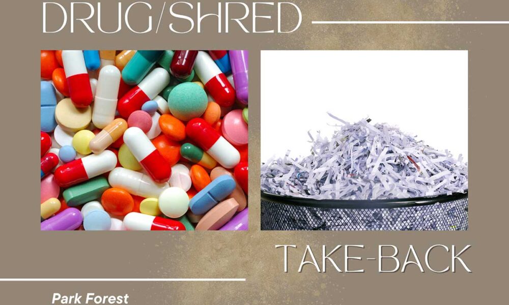 Drug shred take-back