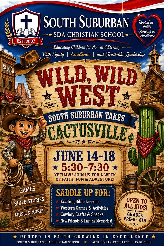 Vacation Bible School – Wild Wild West Cactusville