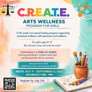 CREATE Arts Wellness Program For Girls