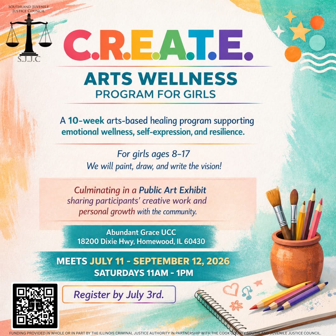 CREATE Arts Wellness Program For Girls