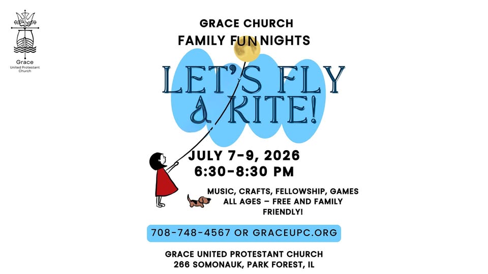 Let’s Fly a Kite: Grace Family Fun Nights